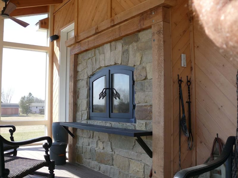 Indoor Outdoor Wood Fireplaces preview 8
